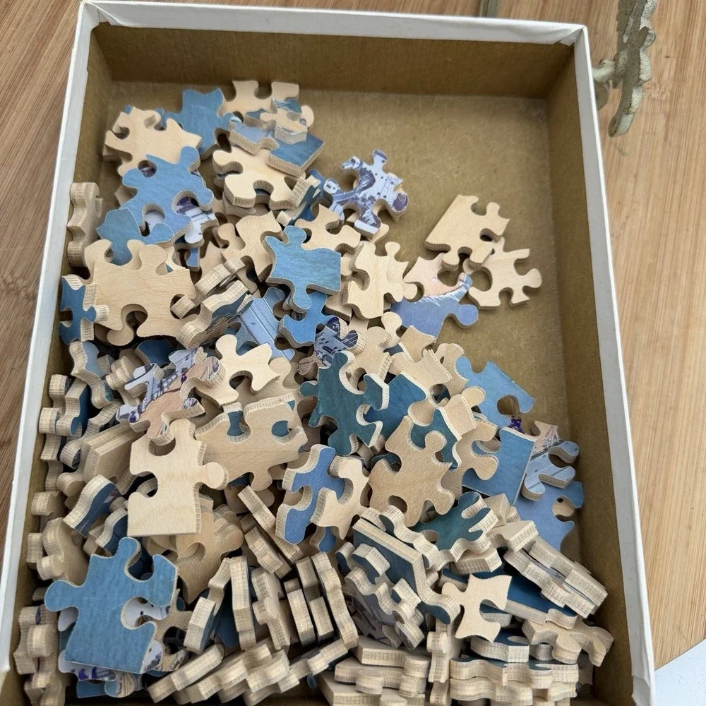 Vtg Victory Wood Puzzle British WWI WW2 Battleship‎ H.M.S. 